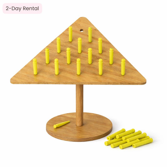Giant Wood Peg Game – Party Game Rental