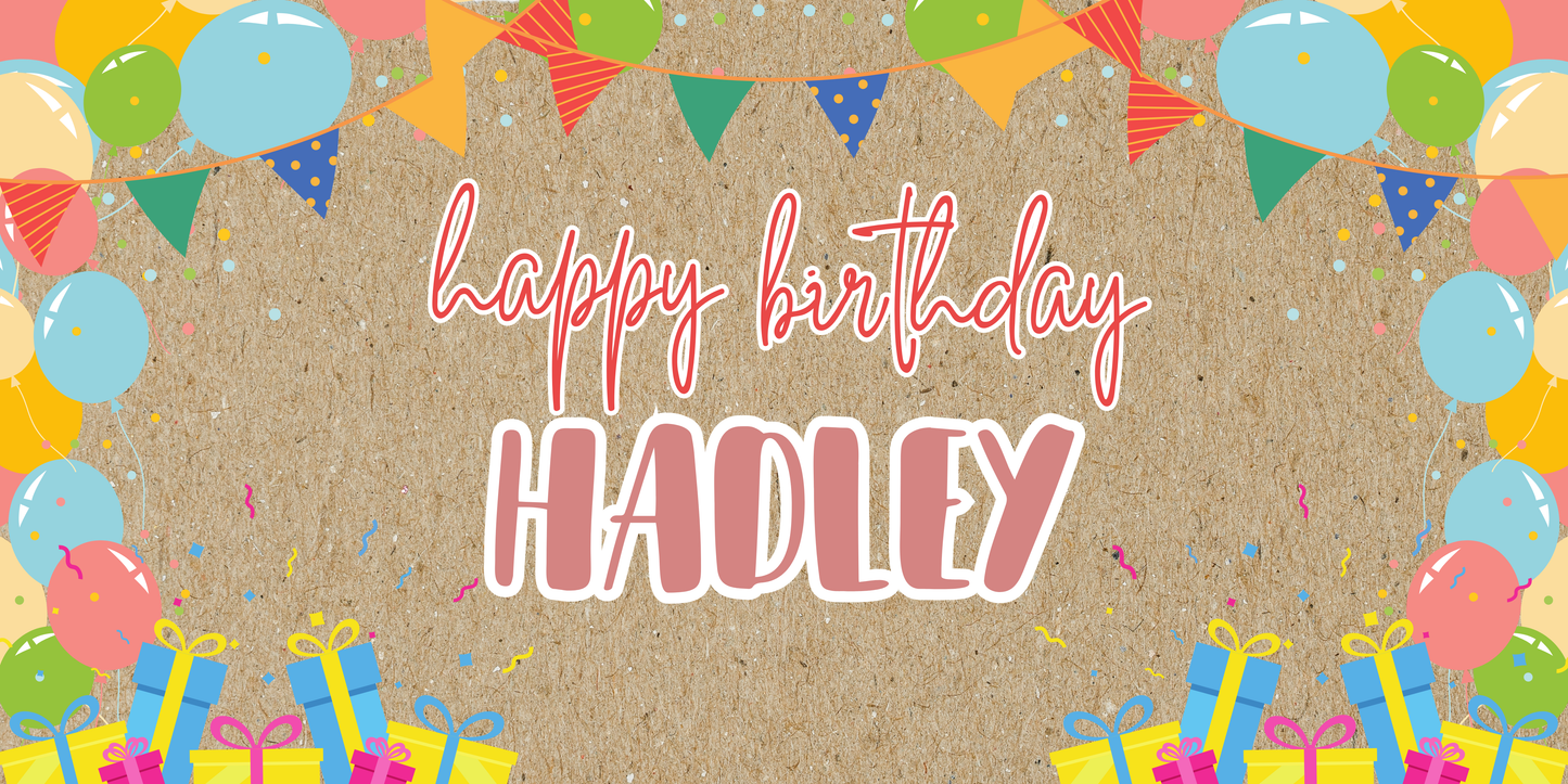 Personalized Party Event Banner | Personalized Celebration Banner | Birthday | Graduation | Baby Shower | Weddings