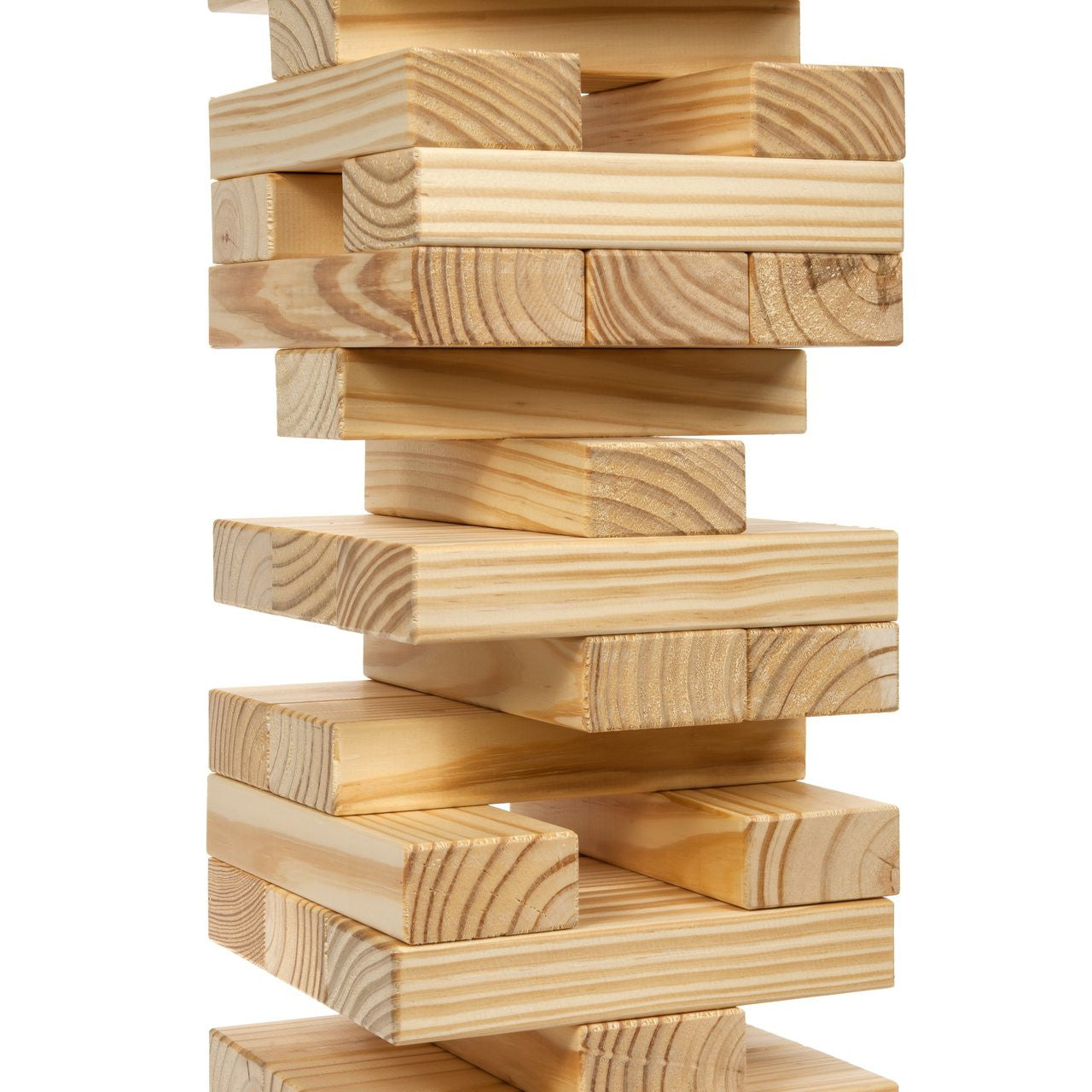 Giant Wooden Stacking Tower Game | Life-Size Outdoor Party & Yard Game
